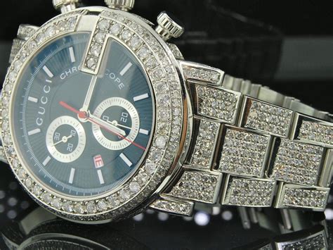 mens gucci watch outlet|gucci diamond watches for men.